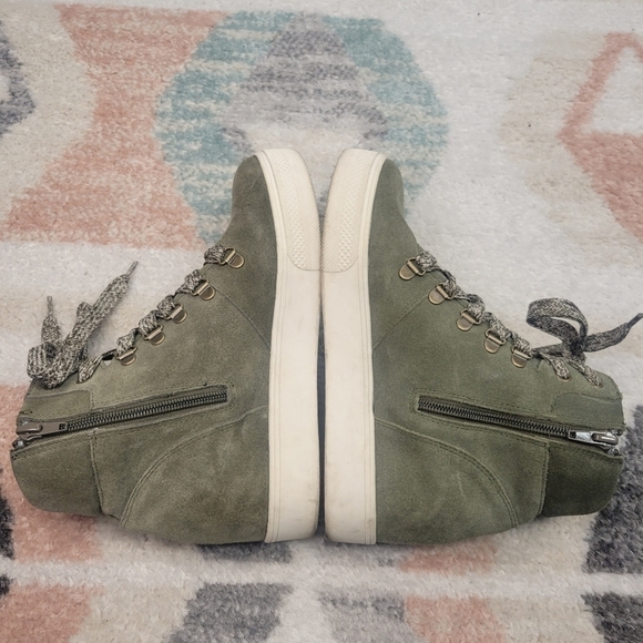 Steve Madde Wedge Platform Sneakers Size 7.5 - Picture 3 of 12